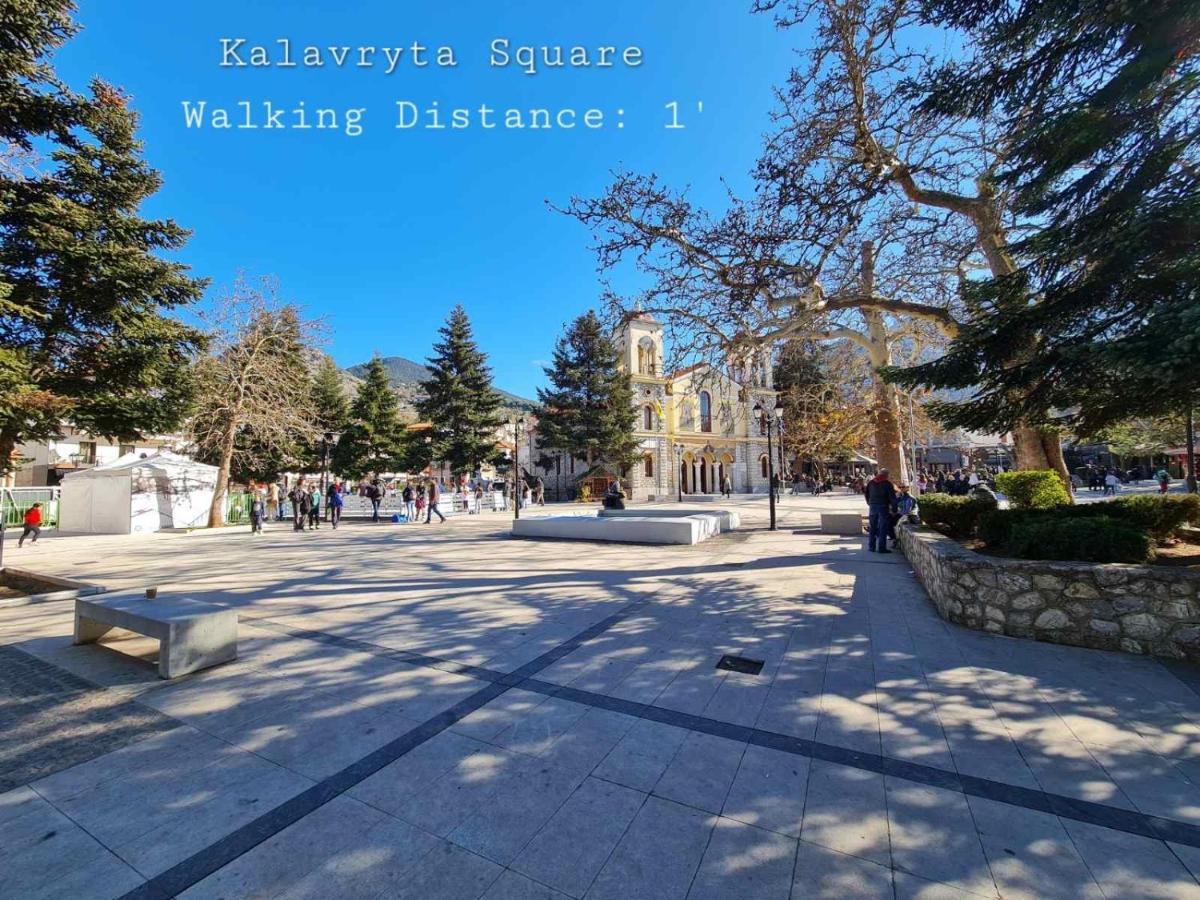 Papastavrou Apartments Kalavryta Exteriör bild